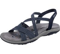 Skechers Reggae Slim Womens Black Strappy Sandals