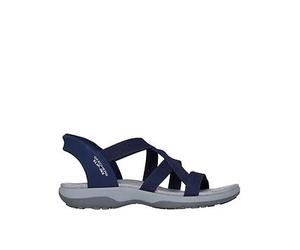 Skechers Reggae Slimstretch Flex Slip-in Sandal, Navy, Size 3, Women Navy