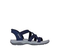 Skechers Reggae Slimstretch Flex Slip-in Sandal, Navy, Size 6, Women Navy