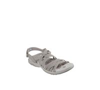Skechers Reggae Slim Summer Getaway Sandal | Casual, Memory Foam, Stretch Fit, Machine Washable, Vegan