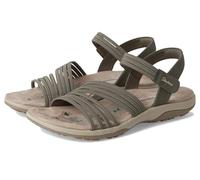 Skechers Reggae Women's Slim Coffee Run Sandals, Olive Leaf for Me Leaf It To Me, 4 UK
