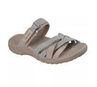 Skechers Reggae Women's Sunrise Walk, Taupe Multicoloured, 4.5 UK