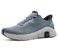 Skechers Relaxed Fit Flex Zayder Textile Men's Burgundy Mesh/Synthetic Trainers