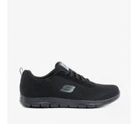 Skechers Women's Ghenter Bronaugh Sneaker, Black Mesh Water and Stain Repellent Treatmen, 3 UK