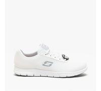 Skechers Women's Ghenter Bronaugh Sneaker, White Mesh, 6.5 UK