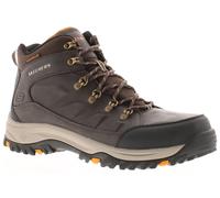 Skechers Relaxed Fit Relment Men's Brown Walking Boots, Size: 11