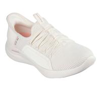 Women's Skechers Relaxed Fit Sport - Ballet Chic Textile Women's Off White Trainers - Cream - Size: 3