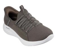 Skechers Slip-Ins Relaxed Fit Sport Ballet Chic Women's Trainers, olive, 6 UK