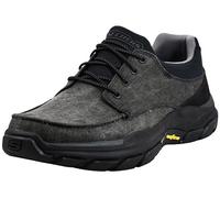 Skechers Respected Loleto Men's Moc Toe Bungee Lace Slip On, Black, 9 UK
