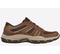 Skechers Men's RESPECTED EDGEMERE Sneaker, Desert Leather, 7 UK