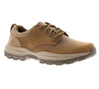 SKECHERS Mens Relaxed Fit Knowlson Leland Shoes Desert Brown 8