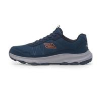 Skechers Ridge Oak Mens Navy Slip On Mesh Trainer - Size 12 UK - Blue