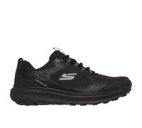 Skechers Ridgestar Men's Trail Sneaker 43 EU Water Repellent Mesh Leather Mix Air Cooled Memory Foam Inner Insole Non-Slip Outer Sole Comfortable and Robust Black