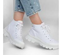 Skechers Women's Roadies Surge Sneaker, White Canvas/Toe Cap TPR, 5 UK