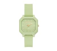Skechers Rosencrans Square Three-Hand Green Silicone Watch (Model: SR6379)