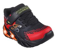 Skechers S Lights: Flex-Glow Bolt Boys Hook Toddler Boy's Sneaker Black