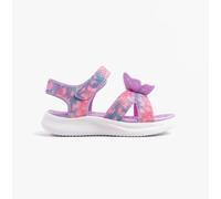 Girl's Skechers JUMPSTERS - BUTTERFLY BRIGHTS Girls Sandals Lavender/Multi - Purple - Size: UK 12.5 small kids