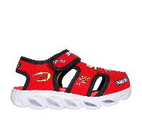 Skechers S-Lights: Hypno-Flash - Hydro-Fun Sandals in Red/Black, Size 5 | Synthetic