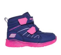 Skechers S-Lights: Illumi-Brights - Polar Steppers Boots in Navy Blue, Size 5 | Synthetic/Textile