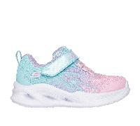 Skechers S-Lights: Sola Glow - Colour Breeze Sneaker in Aqua, Size 8 | Textile/Synthetic