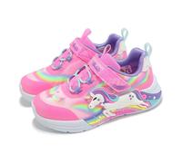 Skechers Unicorn Chaser PKMT Pink Kids girls trainers 302298N in a Plain Man-made in Size 25