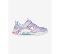 Skechers Girls' Unicorn Chaser Sneaker - Lavender - UK Size 12 (Child)
