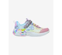 Skechers S Lights - Unicorn Dreams Shoes Pink Yellow Blue Kids - 35
