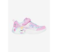 Skechers S-Lights: Unicorn Dreams - Wishful Magic Shoes Pink White Girls - 36