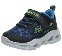 Skechers S Lights Vortex-Flash Kids Runners Black