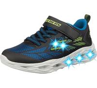 Skechers S Lights Vortex-Flash Kids Runners Black