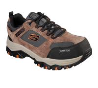 Skechers Safety Shoes Greetah Waterproof Composite Work Shoes 77183EC/BRBK