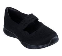 Skechers Seager Cute N' Coy Textile Women's Black Trainers - UK 3 / EU 36 / US 6