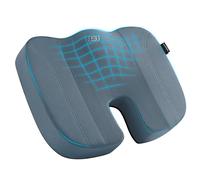 Skechers Seat Cushion Air Cooled Memory Foam Cushion for Office Chair Ergonomic Office Desk Accessories for Tailbone Pain Relief Chair Cushions for