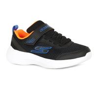 Skechers Boy's Selectors Reset Achieved Sneakers, Black Textile/Black Synthetic/Blue Trim, 11.5 UK Child