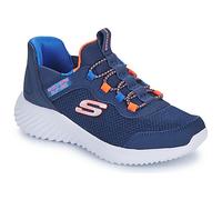 Slip-on trainers for children 403822L Bounder - Brisk - Burst SKECHERS navy blue