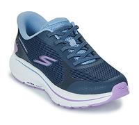 Skechers Women's Go Run Consistent 2.0 Captiva Sneaker, Navy Textile/Lavender Trim, 6 UK