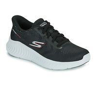 Skechers Men's Slip-ins: GO WALK Now - Payton Sneaker in Black/White, Size 8.5 | Textile/Synthetic, Vegan, Machine Washable