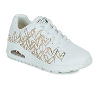 Skechers Women's Goldcrown Mylar Embroidery Low-Top Trainers 7 (40) White
