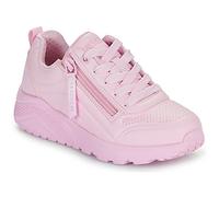 Skechers Monochromatic Lace Up Sneaker W Qua Low-Top Trainers Girls 5.5 (38.5) Pink