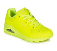 Skechers Women's Girls Uno-Night Shades Trainers Neon Hot pink Size UK 2.5