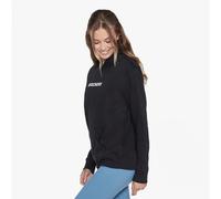 Skechers Signature Womens Pull-On Activewear Black Hoodies