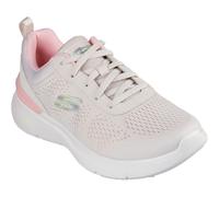 (Not Specified, 7 (Adults')) Skechers Skech-Air Dynamight 2.0 New Heights Textile Women's Natural/Pink Trainers