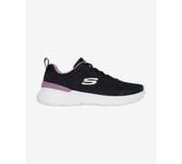 Skechers Skech-air Dynam BKMV Black Mauve Womens trainers 150370 in a Plain Man-made in Size 5
