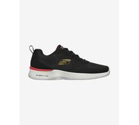 Skechers Skech-Air Dynamight-Tuned Up Trainers Black Yellow Orange - 41.5