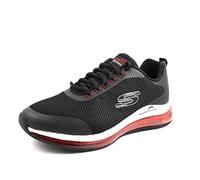 Skechers SKECH - AIR ELEMENT 2.0, Men's Low-Top Trainers, Blue (Black Mesh / Red Synthetic Trim Bkrd), 10 UK (45 EU)