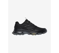 Skechers Men's Hiking Shoe Skech-Air Sleek Envoy Black Leather/Synthetic/Textile Trim UK 9