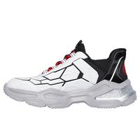 Skechers Skech-Bots Orbitron Boys' Trainers, White Black Red, 1 UK