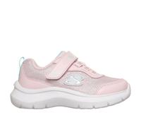 Skechers Skech Fast - Sparkly Sister Sneaker in Light Pink, Size 7 | Textile/Synthetic, Machine Washable