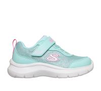Skechers Skech Fast - Sparkly Sister Sneaker in Mint, Size 8 | Textile/Synthetic, Machine Washable