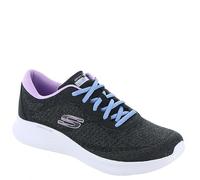 Skechers Skech-Lite Pro-Cute Debut, Black Lavender, 8